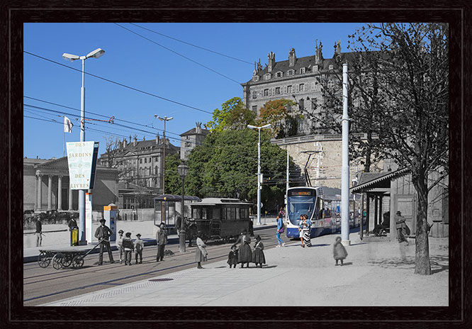 La place de Neuve - 1862-1880