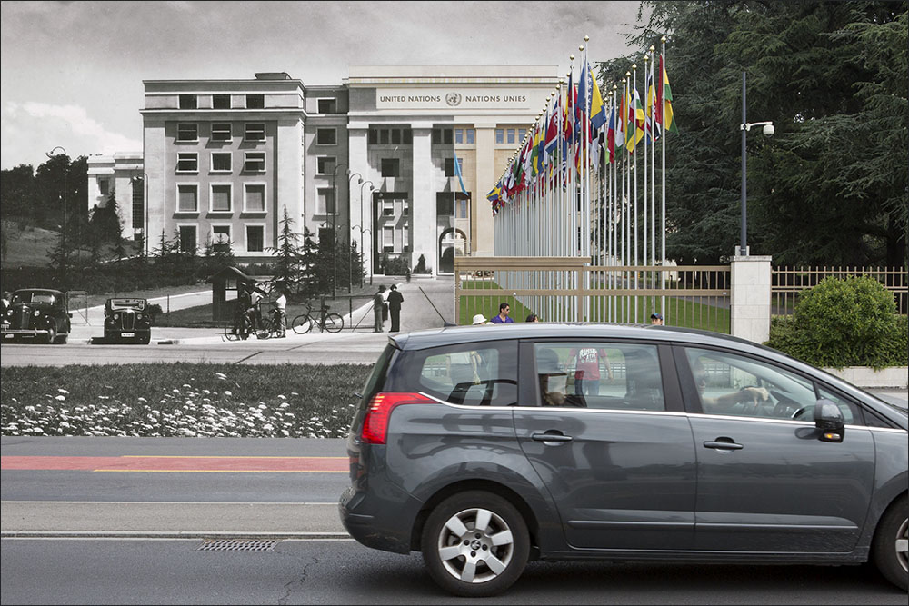 La place des Nations - 1951