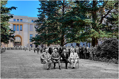 Rencontre des 4 grandes puissances - 18 Juillet 1955