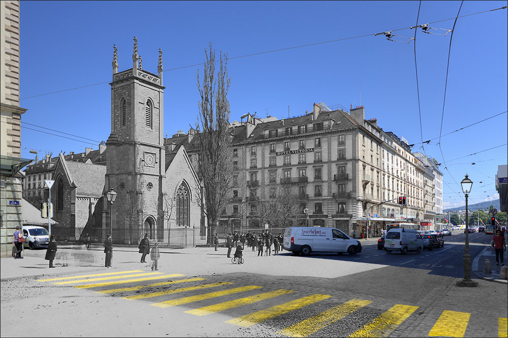 L'église anglaise - 1862