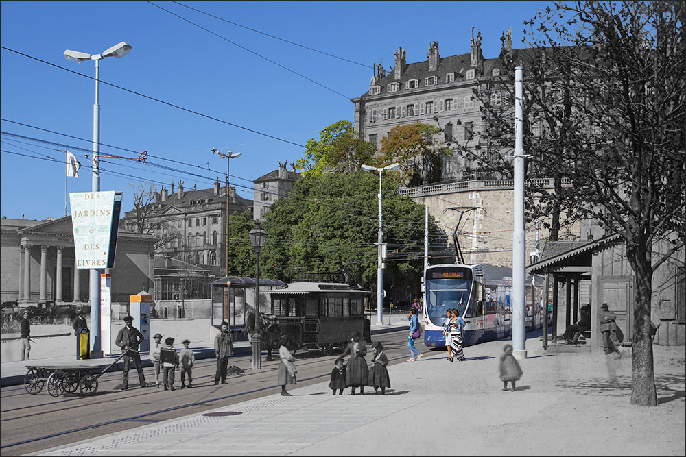 La place de Neuve - 1862-1880